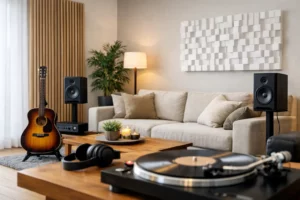 Akoestiek verbeteren in woonkamer voor meer muziek